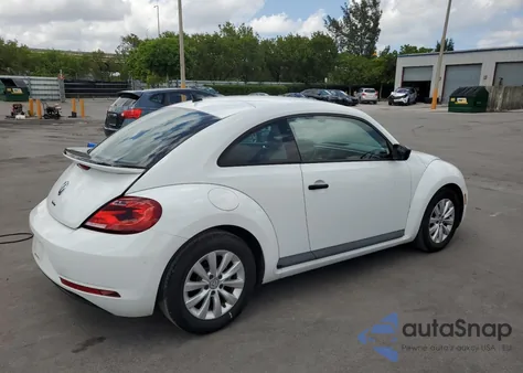 2018 Volkswagen Beetle S from USA, damaged, VIN 3VWFD7AT0JM725061